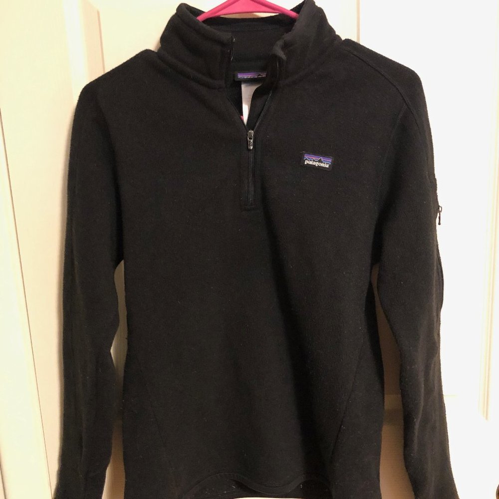 Womens Patagonia Better Sweater Quarter Zip Size S